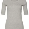 Marc Cain Essentials tshirt graa E4809J50 820