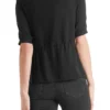 Marc Cain Sports bluse rund hals sort 3