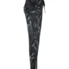 Cambio bukser Jorden grey black leaves 2