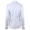 Stenstroems Bree feminine frill blouse white 1