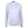Stenstroems Bree feminine frill blouse white