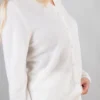 OTAY Lailabeth Cashmere cardigan ivory 2