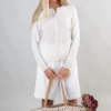 OTAY Lailabeth Cashmere cardigan ivory