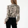 Dea Kudibal JODIE V Paisley Black BLUSE 2 scaled