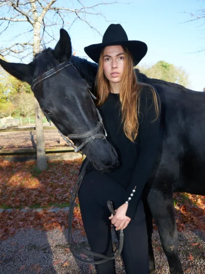 OTAY Abbelone Cashmere Sweater Black 1