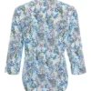 PBO Bali blouse silke light blue 2
