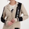 Monari blazer i strik sand