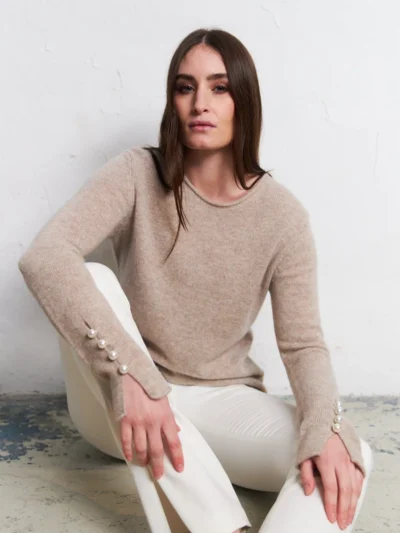 OTAY Abbelone Cashmere Sweater Sand