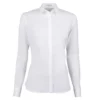 Stenstroems Salma Slim Shirt White Jersey Back 4
