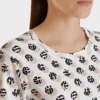 Marc Cain Sports T shirt med logo print 3