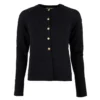 Stenstroems Ammie Merino Cardigan Black