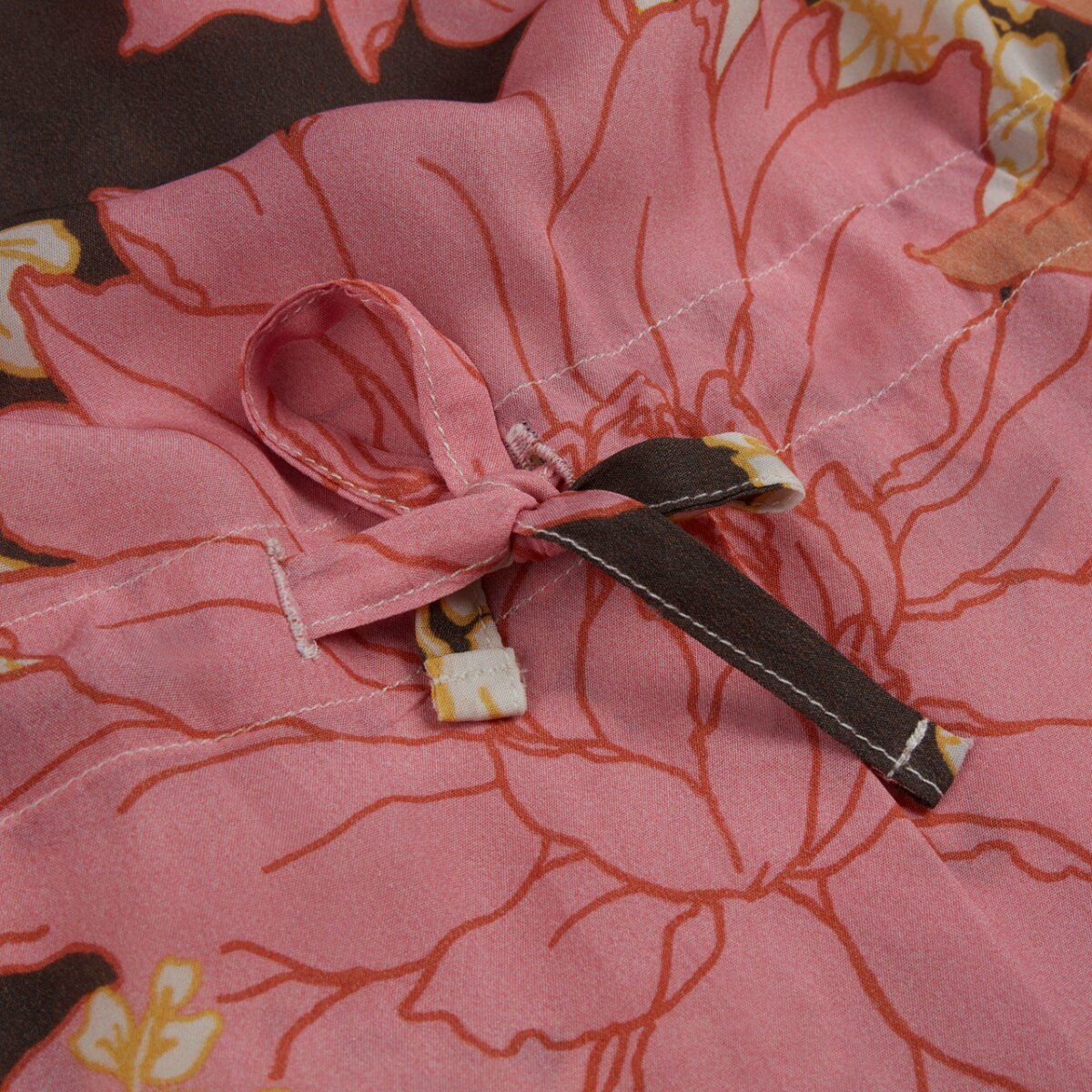 Stenstroems Carolina Pink Floral Viscose Maxi Dress 3