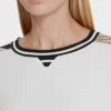 Marc Cain Sports bluse i mixed materiale raahvid 3