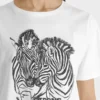 Marc Cain Sports T shirt med Zebra motiv 2
