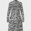 Marc Cain Sports kjole i zebra moenster 2
