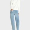 Marc Cain Sports sweatshirt hvid med pailetter 1