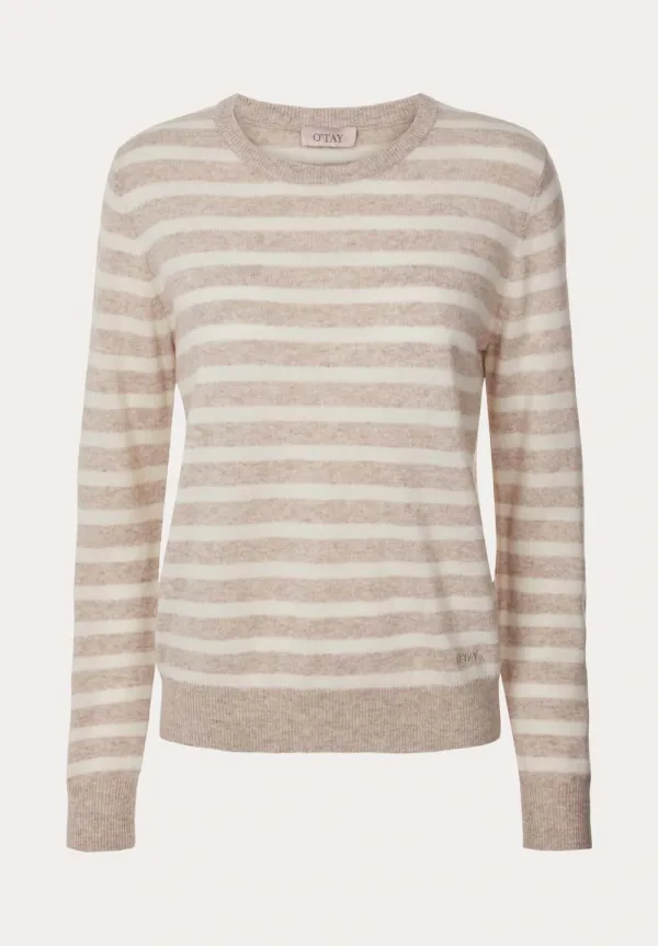 OTAY Rinna Sweater Sand Off White 1