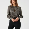 Dea Kudibal Silkebluse Stacy Lattice