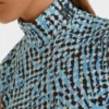 Marc Cain Sports Top i pepita tern 2