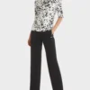 Marc Cain Collections T shirt med grafisk moenster