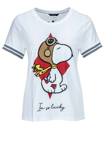 Princess goes Hollywood T Shirt med Snoopy