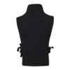 Stenstroems Dilara sort vest Merino uld 1