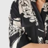 Dea Kudibal HELGA Big Floral Coal silkekjole 2