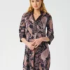 Dea Kudibal KAMILLE Paisley Space silkekjole