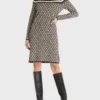 Marc Cain kjole i Stretch Viscose