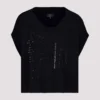 Monari strik vest i sort 5