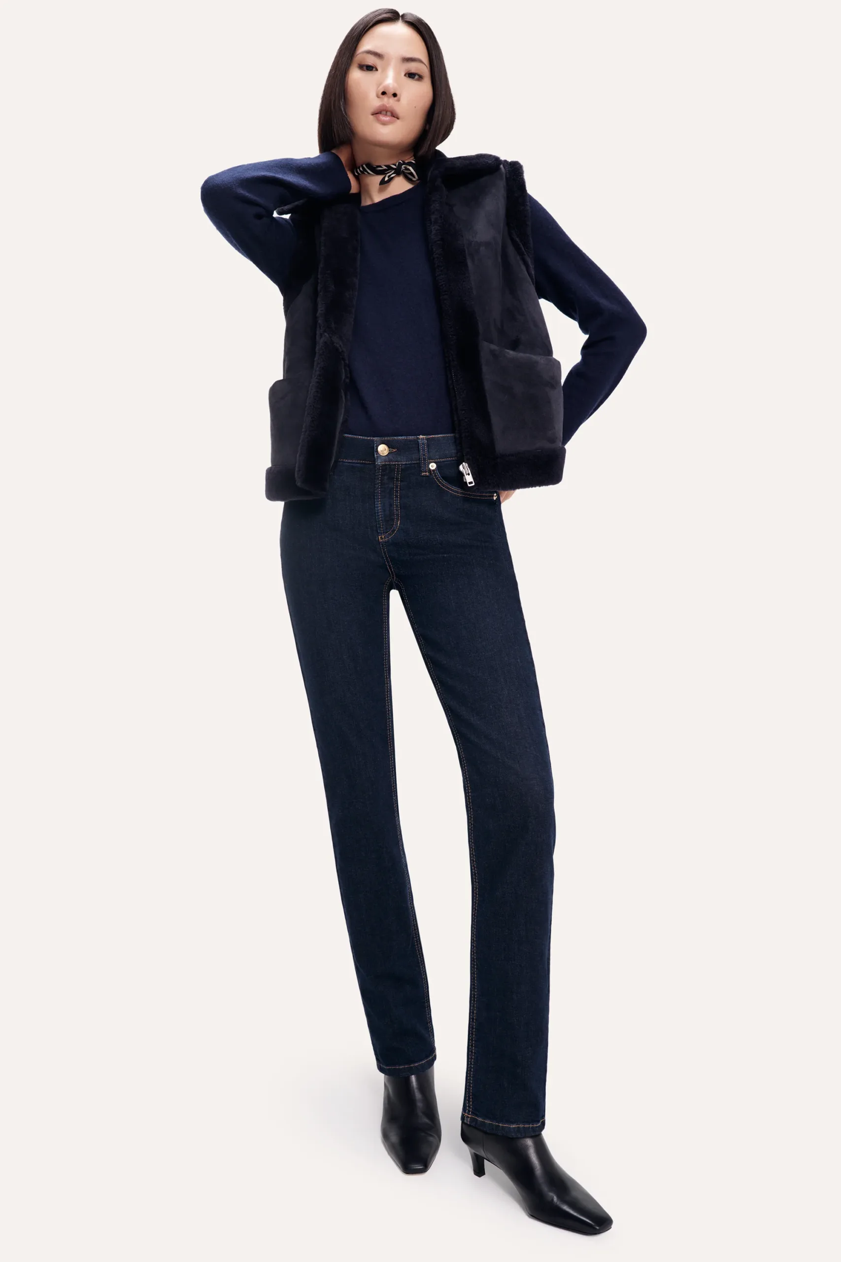 Cambio jeans model Piper dark blue