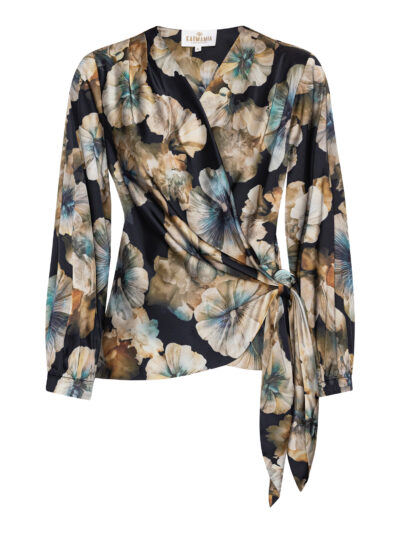 Karmamia Elena bluse - maxi floral