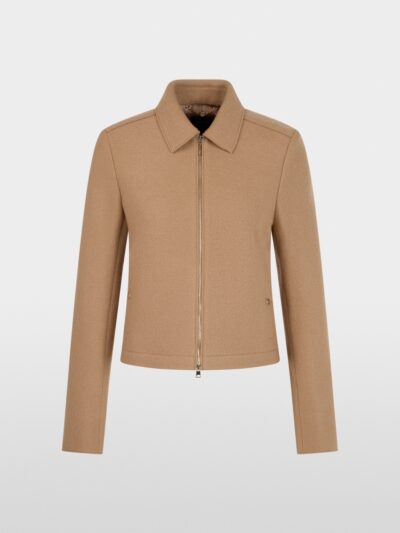 Marc Cain Collections kort uldjakke - tannin