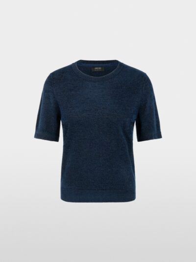 Marc Cain Glam kortærmet trøje - navy