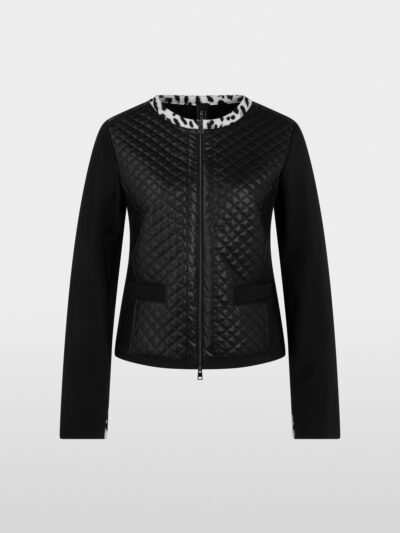 Marc Cain Sports moderne quiltet jakke - sort